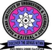 Haryana Institute of Engineering and Technology, Kaithal